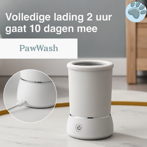 PawWash - Reinigt poten. Bespaart tijd. Maakt je blij.
